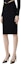 Purchase (Women) Burberry FW22 High-Waisted Knit Pencil Skirt Black 80635181
