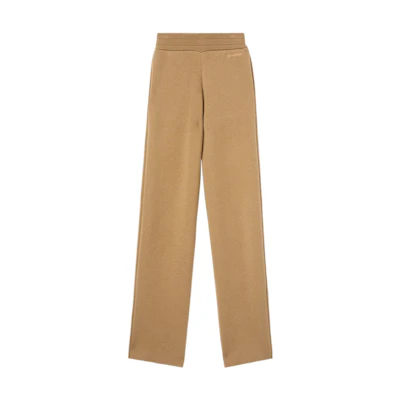 (Women) Burberry FW22 Khaki Straight-Leg Casual Pants. 80633431