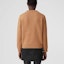 Shop (Women) Burberry FW22 Oak Leaf Letter Embroidery Wool Sweater Brown. 80621031