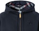 Shop (Women) Burberry FW22 Solid Color Hooded Drawstring Sweatshirt Blue. 80615561