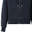 Details for (Women) Burberry FW22 Solid Color Hooded Drawstring Sweatshirt Blue. 80615561