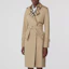Purchase (W) Burberry FW22 卡其色腰帶格紋領風衣外套. 80607351