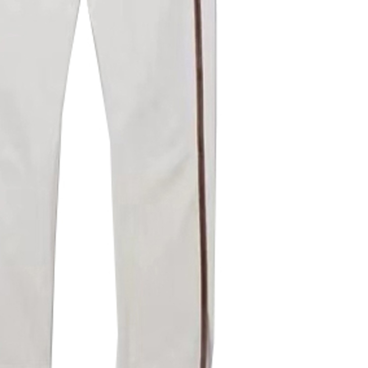 (Women) Burberry FW22  White Straight-Leg Jeans with Side Stripes. 80165411 圖 6