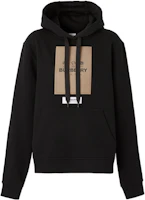 (Women) Burberry FW22 Black Hoodie with Logo Print 80571221 (Women) Burberry FW22 Black Hoodie with Logo Print 80571221