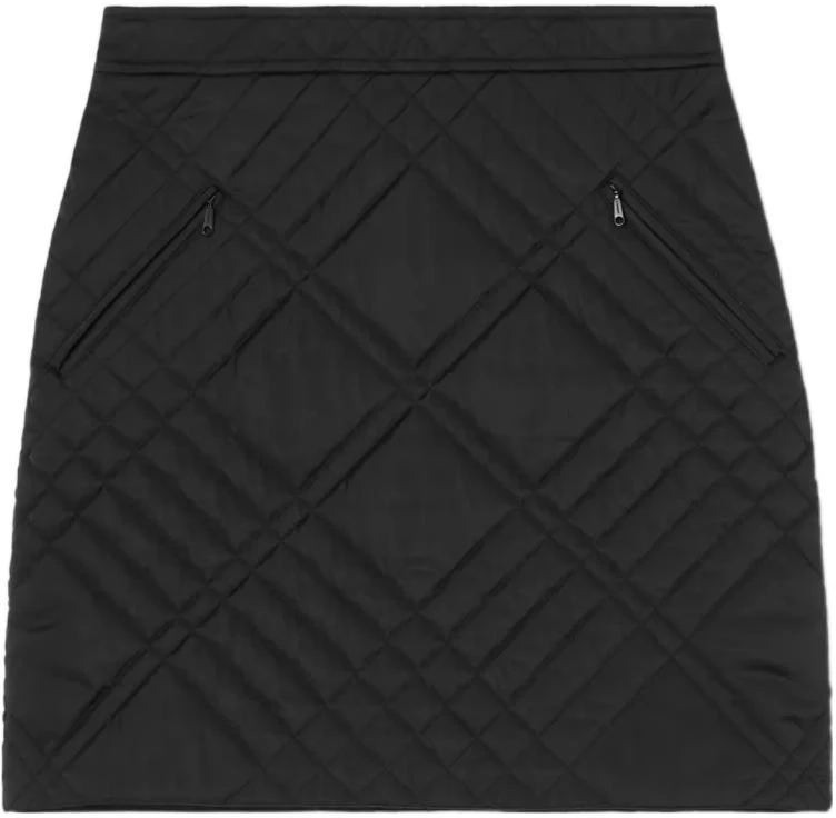 women-burberry-fw-22-black-quilted-check-mini-skirt-with-zip-pocket-80609631