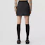 Shop (Women) Burberry FW22 Black Quilted Check Mini Skirt with Zip Pocket 80609631