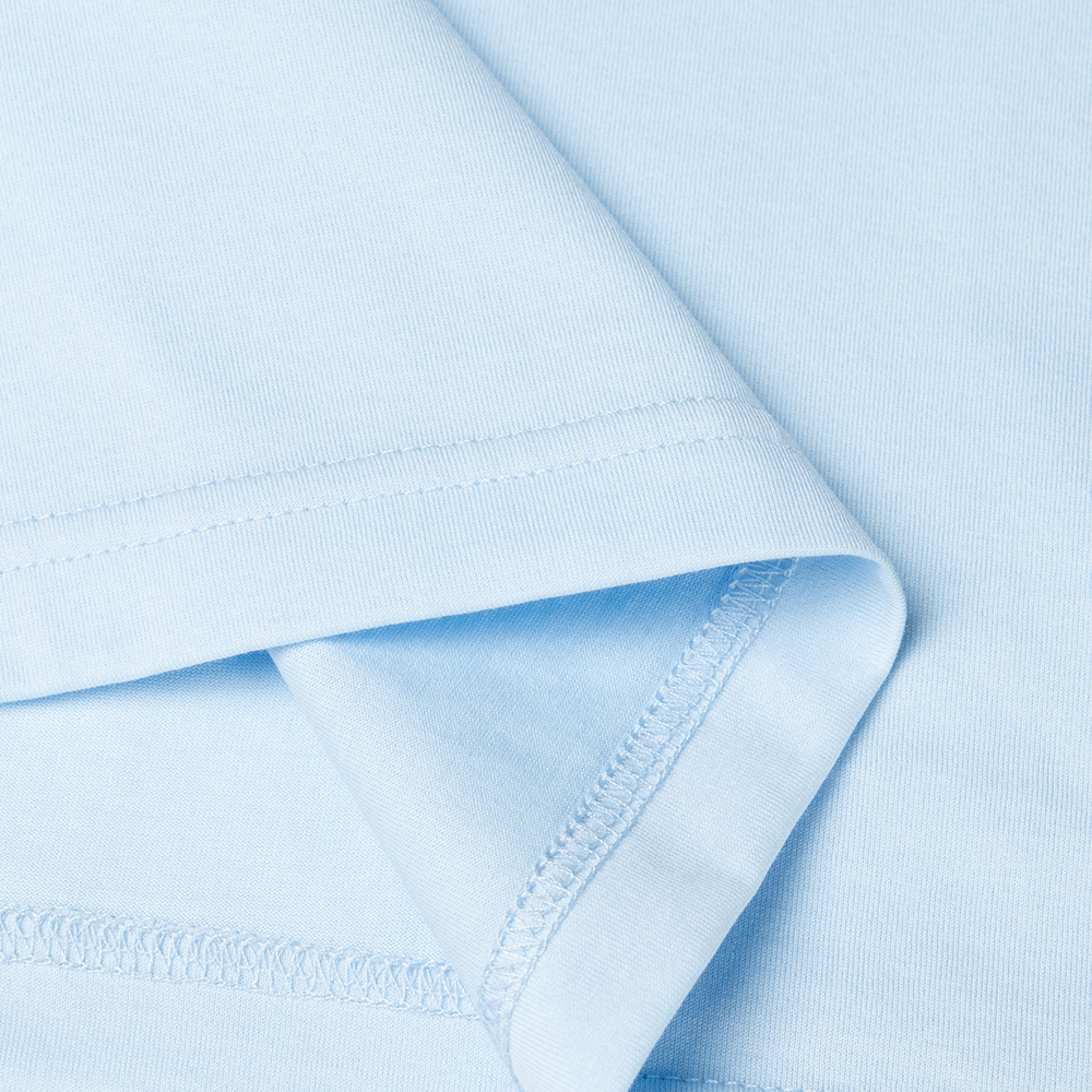 (Women) Burberry FW22 Logo Print Crewneck Oversized Blue T-Shirt for Women. 80635811 圖 7