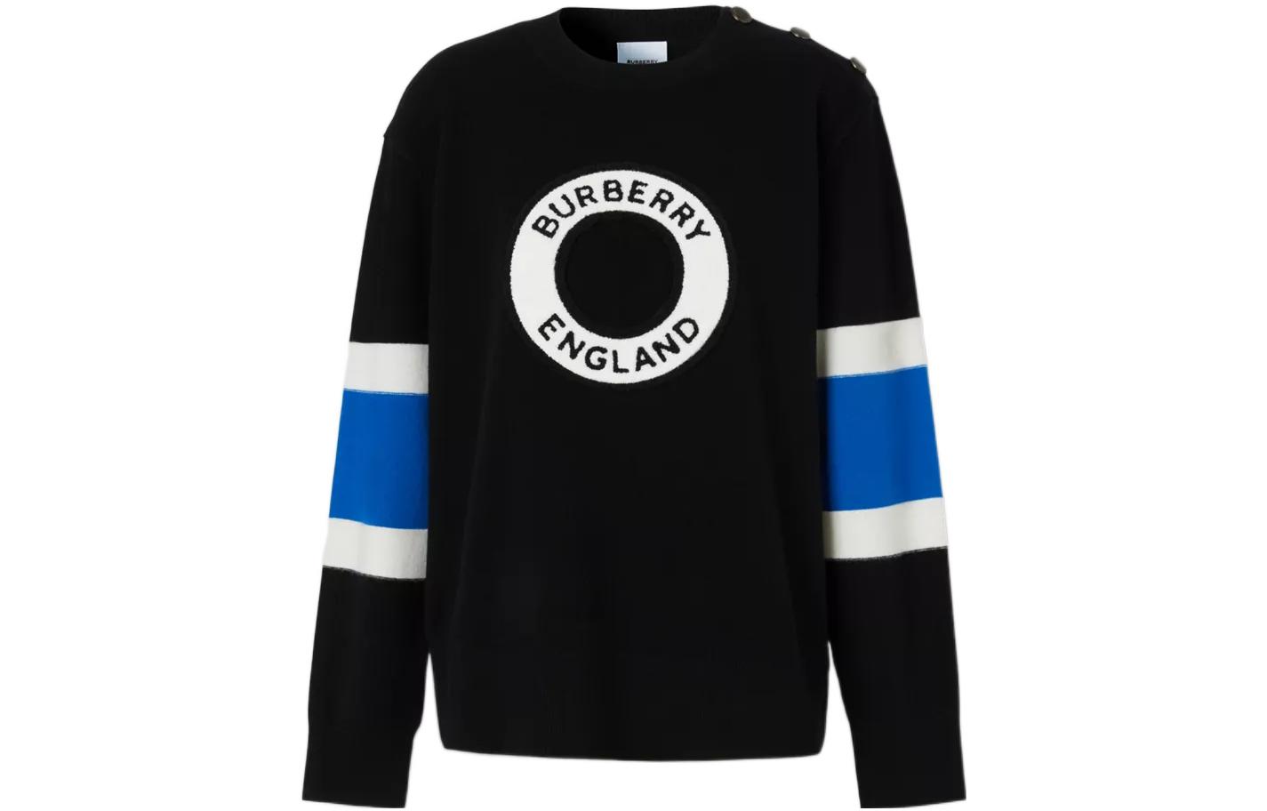 Order (Women) Burberry FW22 Pattern Print Crewneck Pullover Sweater Women Multicolor. 80583961