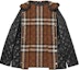 Lookbook (Women) Burberry FW22 Quilted Reversible Hooded Jacket Black Outerwear 80633991