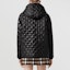 Purchase (Women) Burberry FW22 Quilted Reversible Hooded Jacket Black Outerwear 80633991