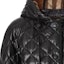 Sizing (Women) Burberry FW22 Quilted Reversible Hooded Jacket Black Outerwear 80633991