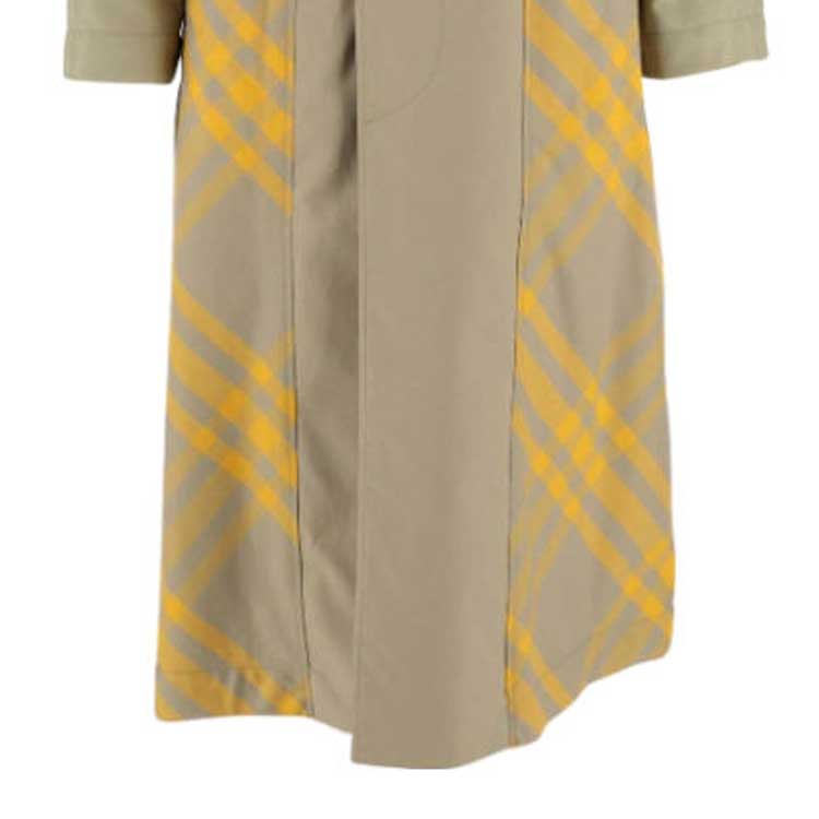 (Women) Burberry FW23  Beige Checkered Belt Long Reversible Trench Coat. 80771361 圖 6