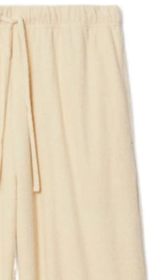 (Women) Burberry FW23 Beige Knit Straight-Leg Casual Jogger Pants. 80798921 Sizing (Women) Burberry FW23 Beige Knit Straight-Leg Casual Jogger Pants. 80798921