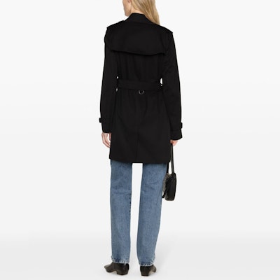 (W) Abrigo Burberry FW23 Negro Doble Botonadura. 80794151 Shop (W) Abrigo Burberry FW23 Negro Doble Botonadura. 80794151