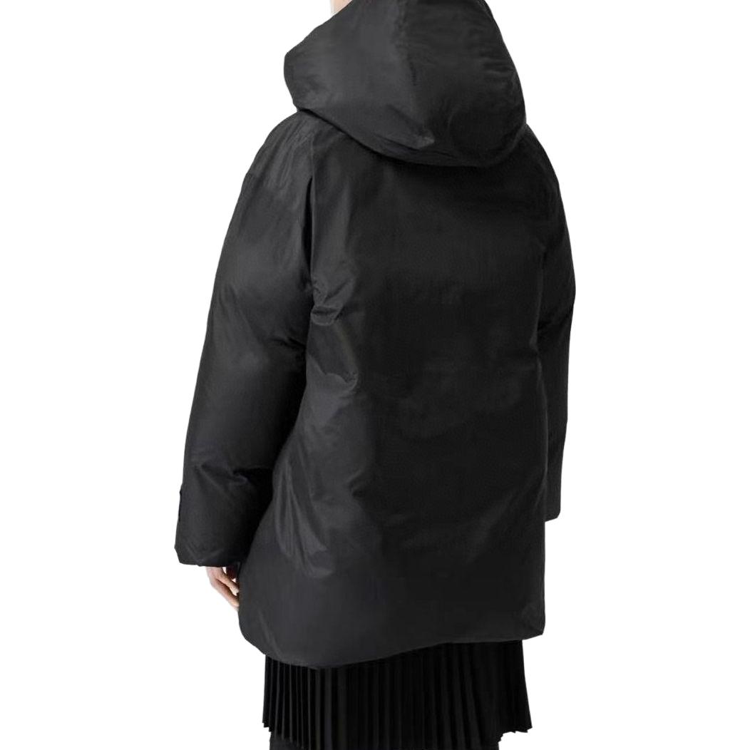(Women) Burberry FW23  Black Down Jacket with Removable Hood 80228021 圖 4