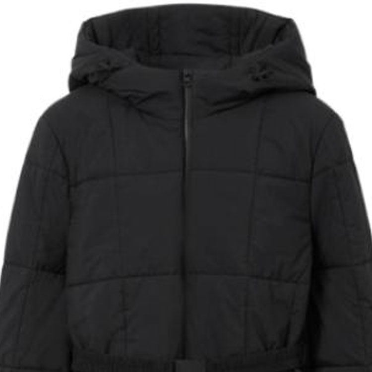 (Women) Burberry FW23  Black Equestrian Knight Logo Cotton Jacket. 80740811 圖 6