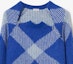 Sizing (W) Burberry FW23 藍色拼接休閒長袖毛衣 80762501