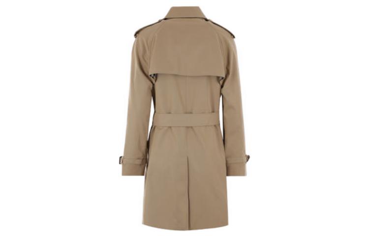 (Women) Burberry FW23  Brown Double-Breasted Mid-Length Jacket 80726811 圖 3