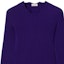 Sizing (W) バーバリー FW23 カラーブロック ニット 長袖 セーター パープル 80776851