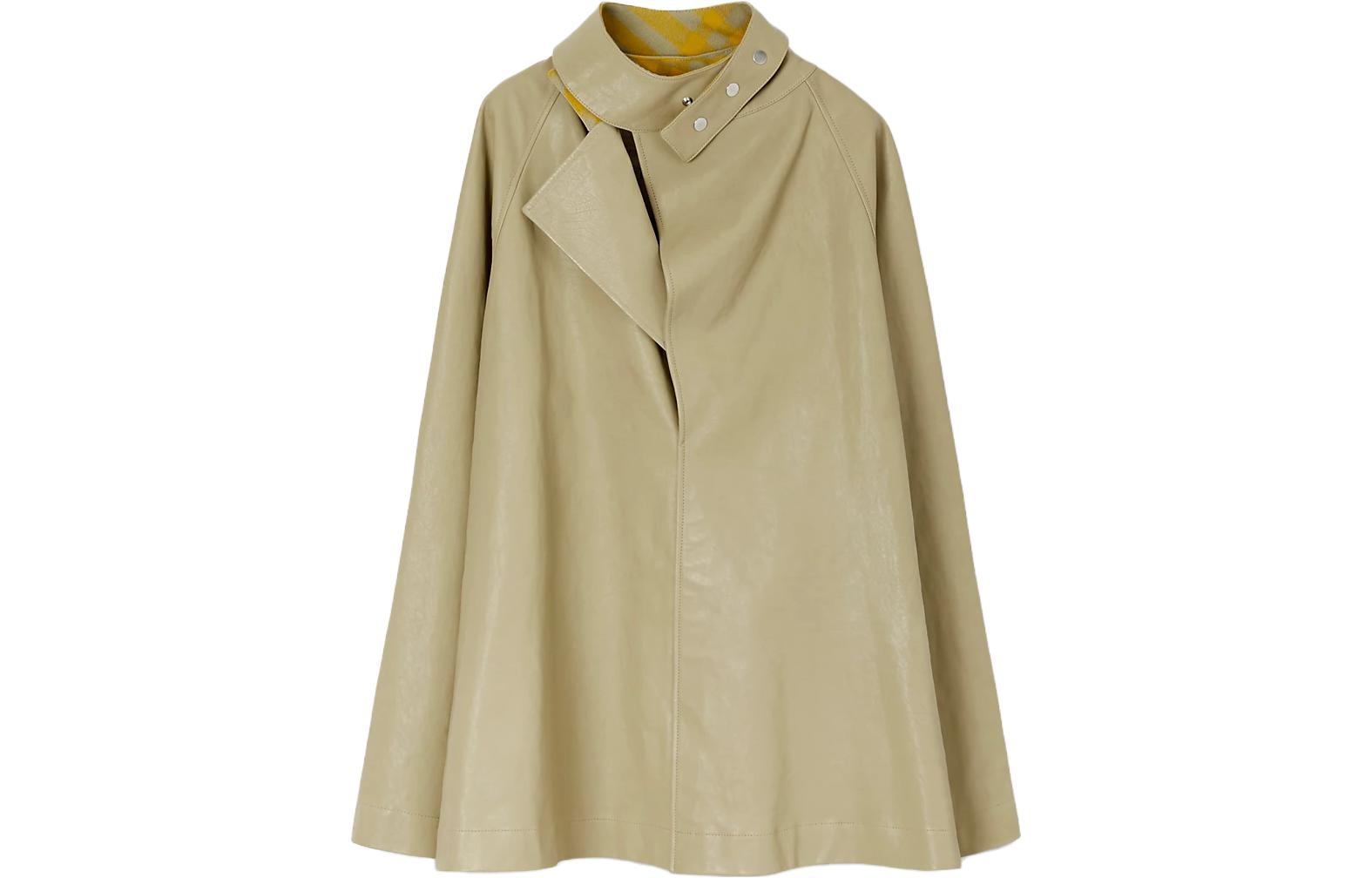 Order (W) Burberry 2023秋冬隐扣长袖夹克 - 棕色 80772681