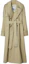Buy (Women) Burberry FW23 Double-Breasted Long Sleeve Trench Coat Beige. 80793801