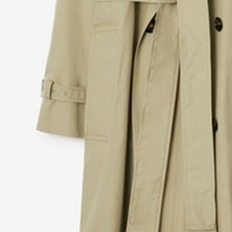 (Women) Burberry FW23  Double-Breasted Long Sleeve Trench Coat Beige. 80793801 圖 7