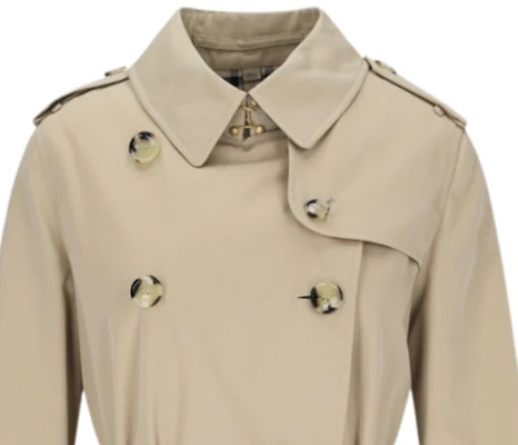 (W) 博柏利 FW23 卡其色双排扣风衣. 80794141 Shop (W) 博柏利 FW23 卡其色双排扣风衣. 80794141