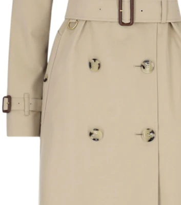 (W) 博柏利 FW23 卡其色双排扣风衣. 80794141 Details for (W) 博柏利 FW23 卡其色双排扣风衣. 80794141
