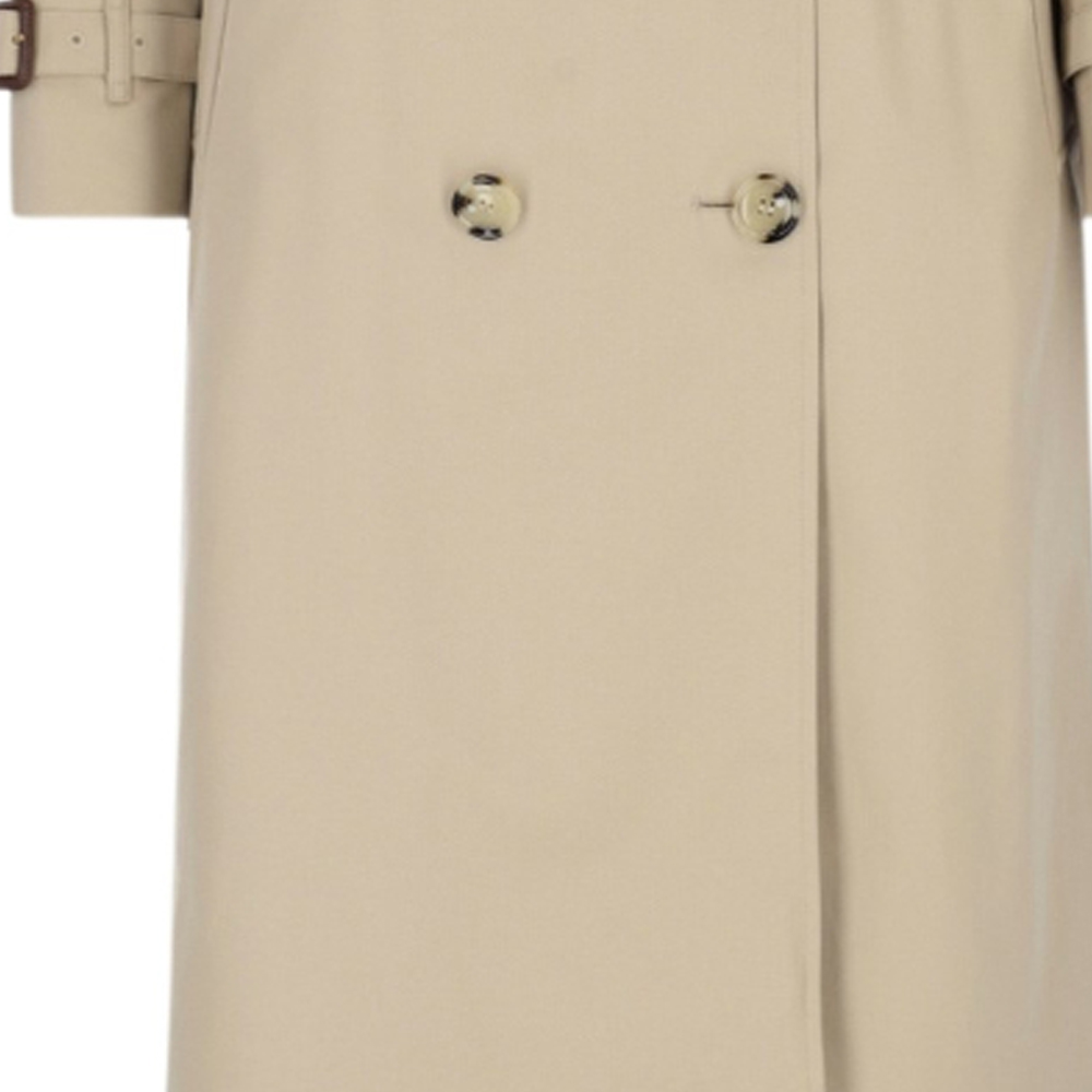 Sizing (W) 博柏利 FW23 卡其色双排扣风衣. 80794141