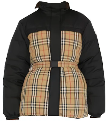 (W) Burberry 2023 秋冬可拆帽格紋雙面羽絨外套 80794761 Order (W) Burberry 2023 秋冬可拆帽格紋雙面羽絨外套 80794761