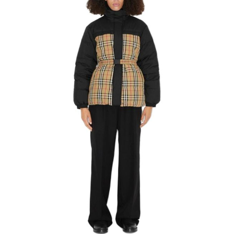 (Women) Burberry FW23  Down Jacket Plaid Reversible with Detachable Hood. 80794761 圖 4