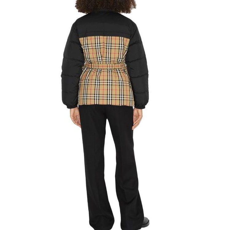 (Women) Burberry FW23  Down Jacket Plaid Reversible with Detachable Hood. 80794761 圖 6