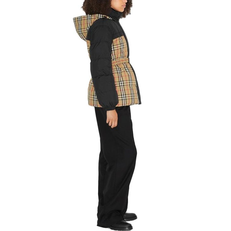 (Women) Burberry FW23  Down Jacket Plaid Reversible with Detachable Hood. 80794761 圖 8