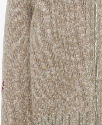 (W) Burberry FW23 Suéter Gris de Punto con Cierre y Diseño de Cuello. 80776891 Lookbook (W) Burberry FW23 Suéter Gris de Punto con Cierre y Diseño de Cuello. 80776891