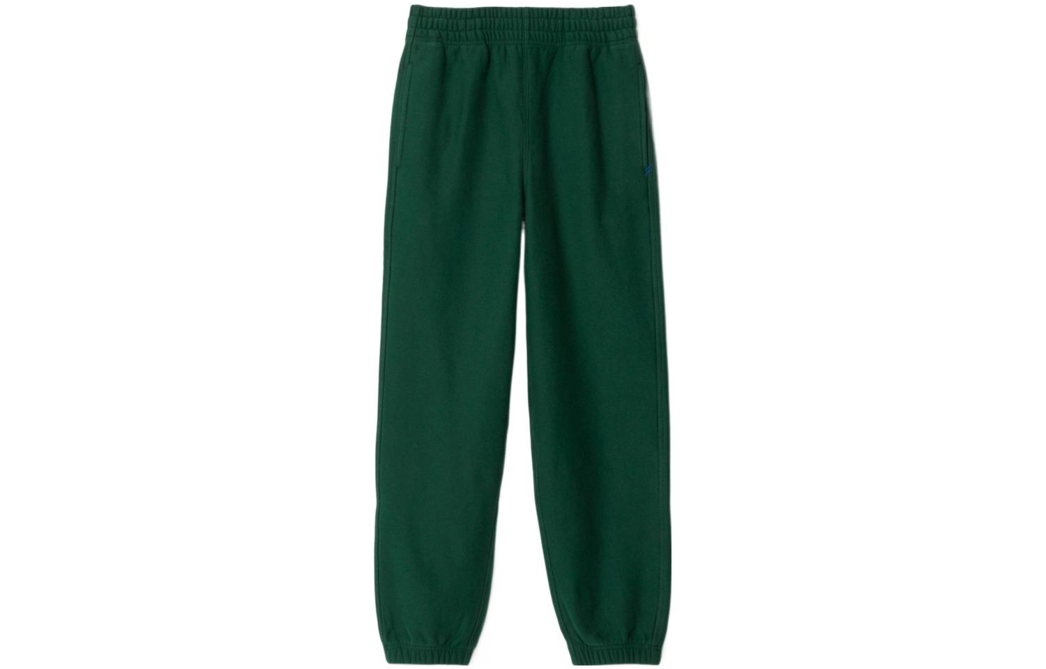 Order (W) バーバリー FW23 グリーン エラスティックウエスト ジョガーパンツ 80849131