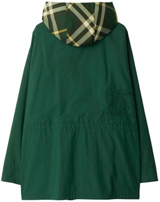 (W) 巴宝莉 FW23 绿色格纹连帽宽松夹克. 80838201 Lookbook (W) 巴宝莉 FW23 绿色格纹连帽宽松夹克. 80838201