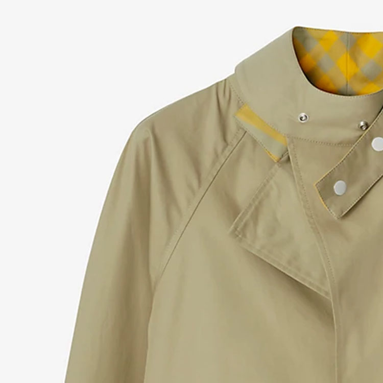 (Women) Burberry FW23  Green Solid Color Raglan Sleeve Casual Jacket 80774121 圖 4