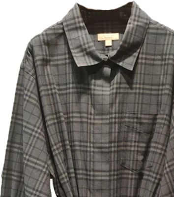 (W) 버버리 FW23 그레이 체크 미들 롱 슬리브 드레스. 80699391 Shop (W) 버버리 FW23 그레이 체크 미들 롱 슬리브 드레스. 80699391