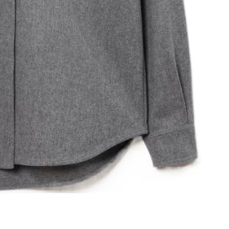 (Women) Burberry FW23  Grey Long-Sleeve Casual Collared Shirt. 80719141 圖 3