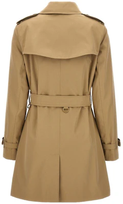 (W) Burberry FW23 蜂蜜米色雙排扣長袖風衣外套 80794171 Shop (W) Burberry FW23 蜂蜜米色雙排扣長袖風衣外套 80794171