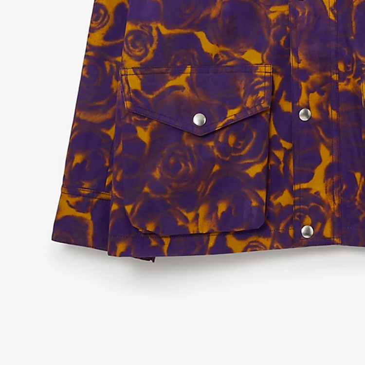 Details for (W) Burberry FW23 Jaket Hoodie dengan Motif Mawar Warna Kuning Autumn Pear. 80772791