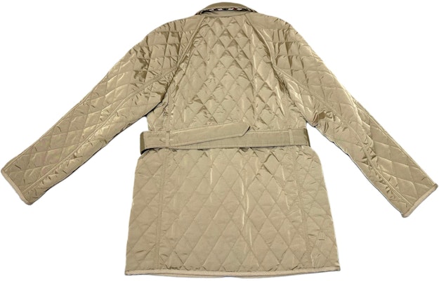 (Women) Burberry FW23 Quilted Cotton Jacket Long Sleeve Khaki. 80734171 Lookbook (Women) Burberry FW23 Quilted Cotton Jacket Long Sleeve Khaki. 80734171