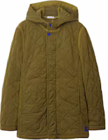 Order (W) Burberry FW23 Jaket Berhud Quilted Hijau 80838061