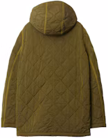 Lookbook (W) Burberry FW23 Jaket Berhud Quilted Hijau 80838061