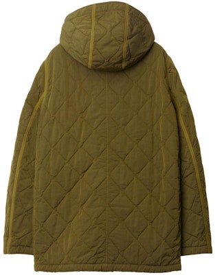 (Women) Burberry FW23 Quilted Hooded Jacket Green 80838061 Lookbook (Women) Burberry FW23 Quilted Hooded Jacket Green 80838061