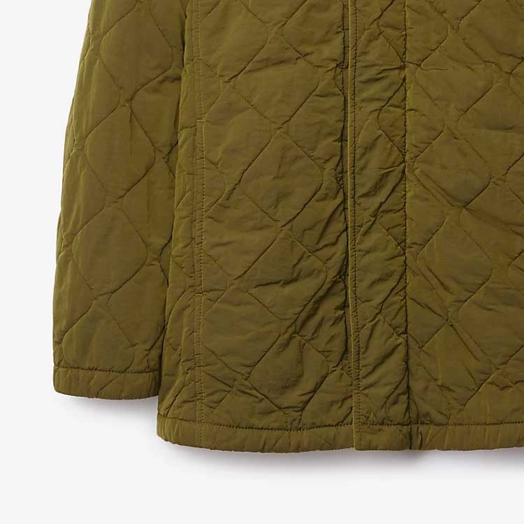 Cheap (W) Burberry FW23 綠色連帽菱格紋外套 80838061