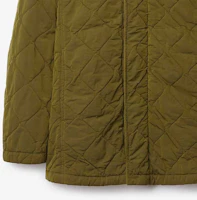 Cheap (W) Burberry FW23 Jaket Berhud Quilted Hijau 80838061
