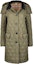Buy (W) Burberry FW23 Coat Quilted Single-Breasted Hijau Militer. 80712351