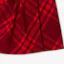 Sizing (W) Burberry FW23 覆盆子紅格紋百褶休閒裙 80778141
