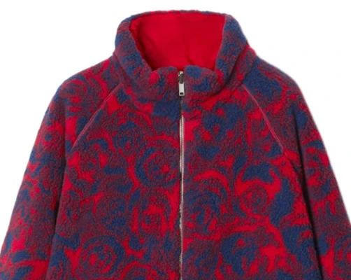 (W) Burberry FW23 Jaket Bercorak Bunga Mawar Kasual Kolar Tegak Kapas Pelbagai Warna 80774151 Cheap (W) Burberry FW23 Jaket Bercorak Bunga Mawar Kasual Kolar Tegak Kapas Pelbagai Warna 80774151